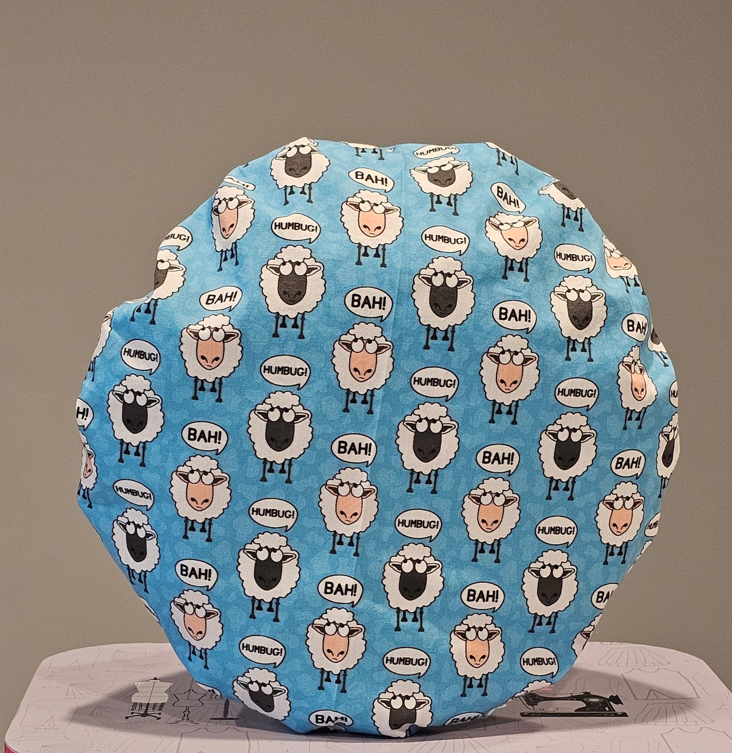 Bah Humbug Scrub Caps