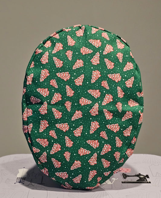 Christmas Tree Snack Cakes Scrub Caps