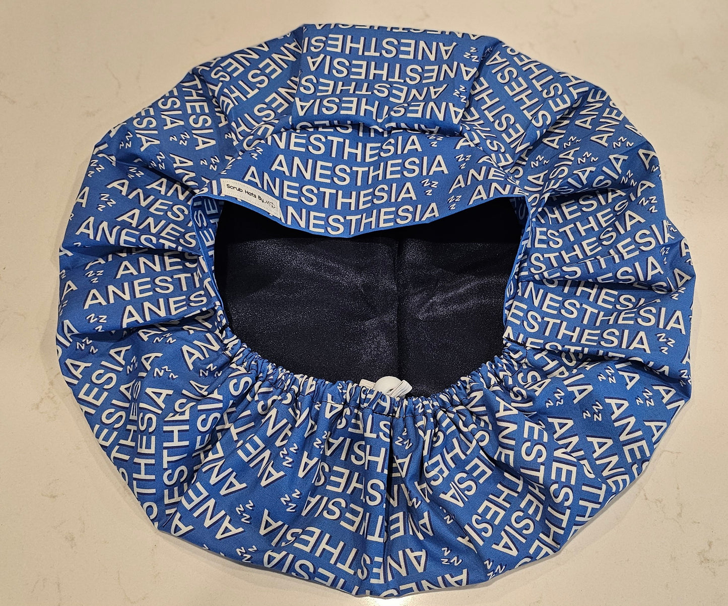 Anesthesia Light Blue Scrub Caps