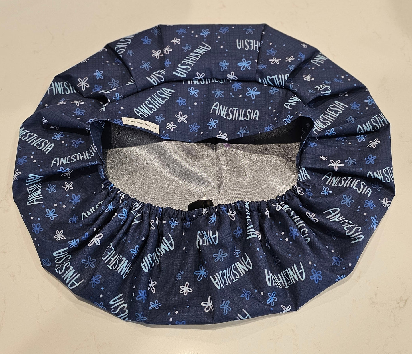 Anesthesia Floral Scrub Caps
