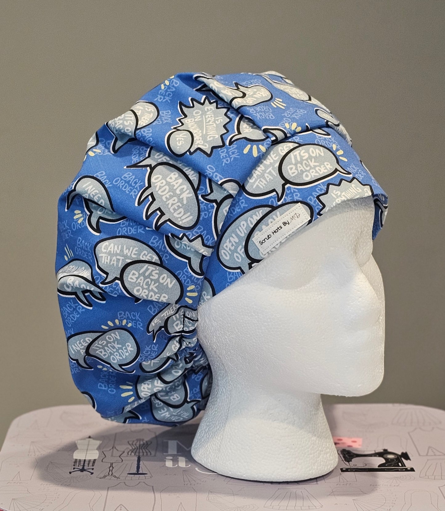 It's On Backorder Scrub Caps