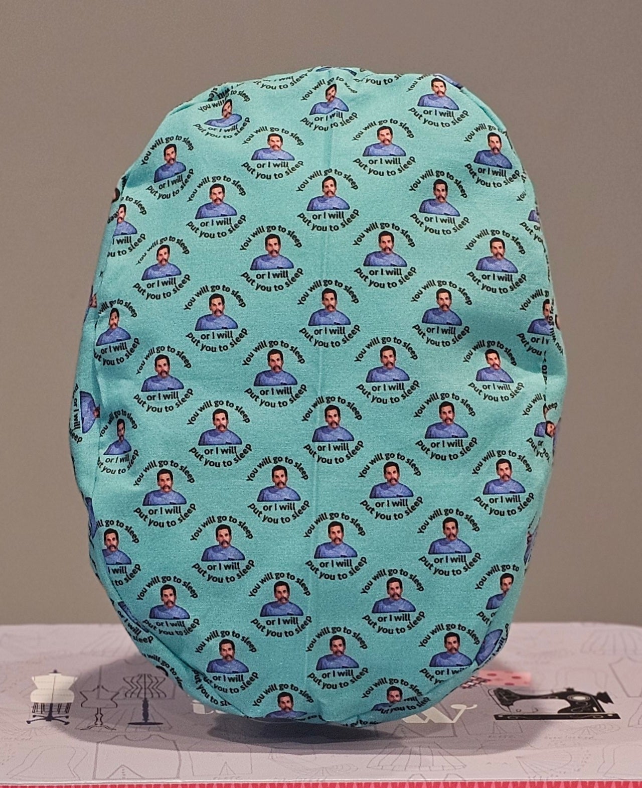 You Will Go to Sleep Scrub Caps