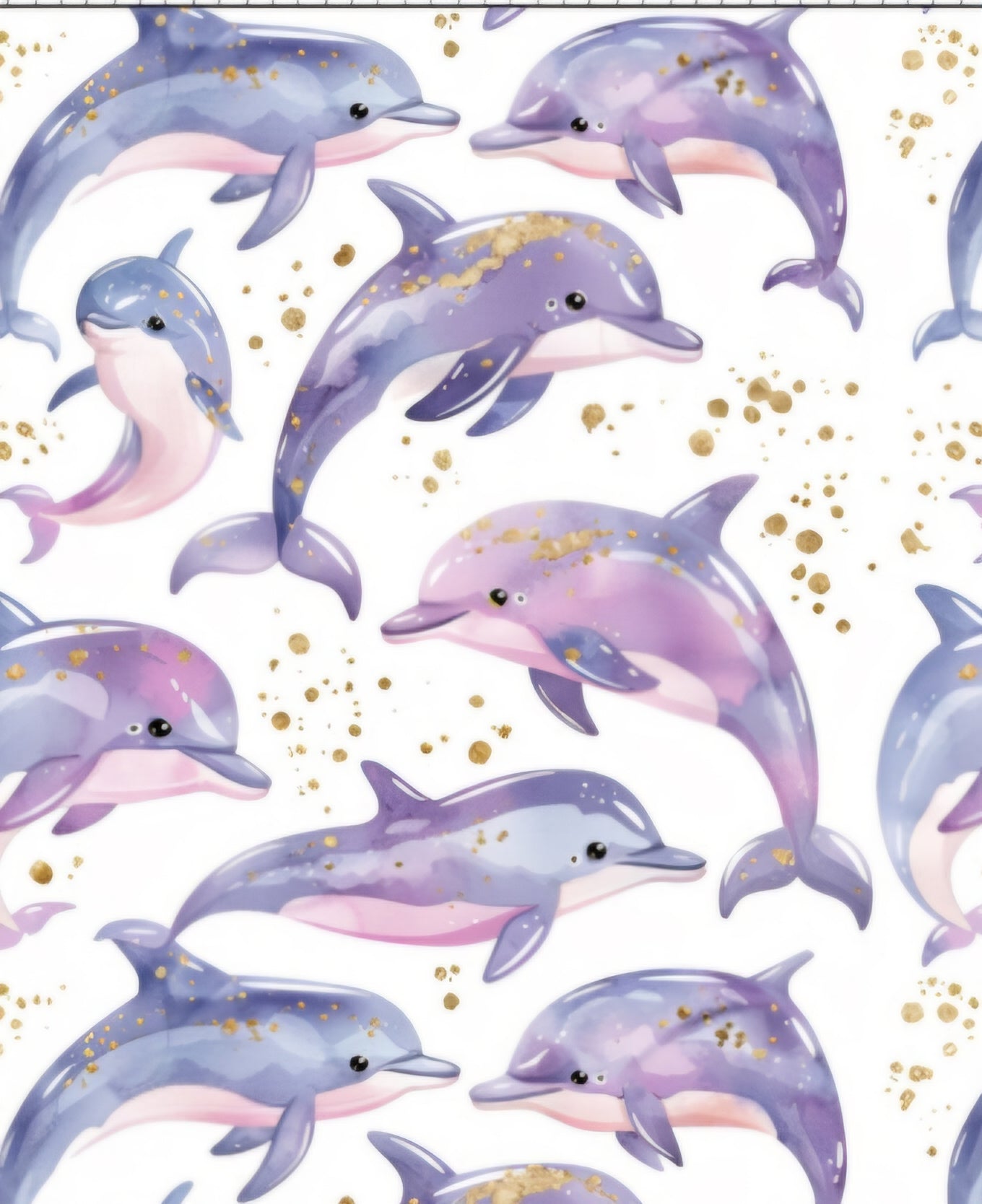 Dolphins Sea Life Scrub Caps