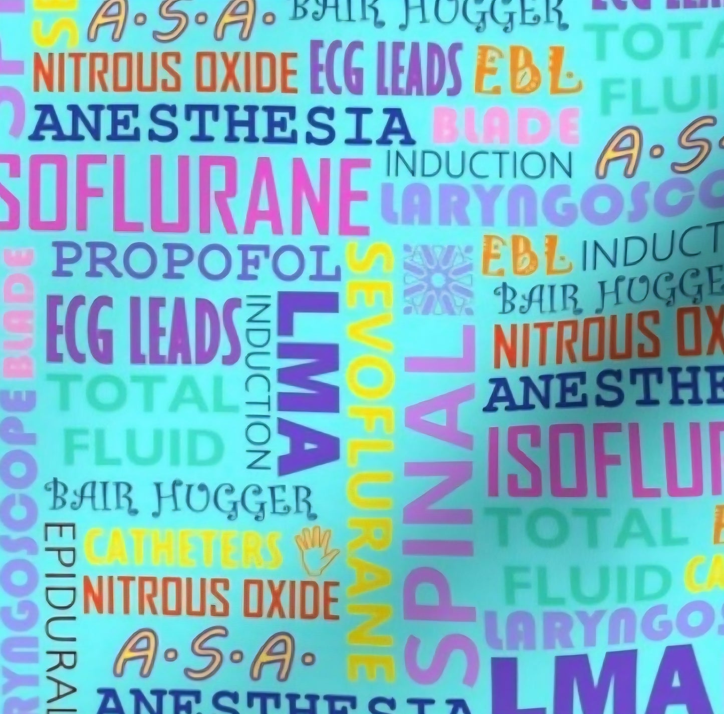 Anesthesia 1 Light Blue