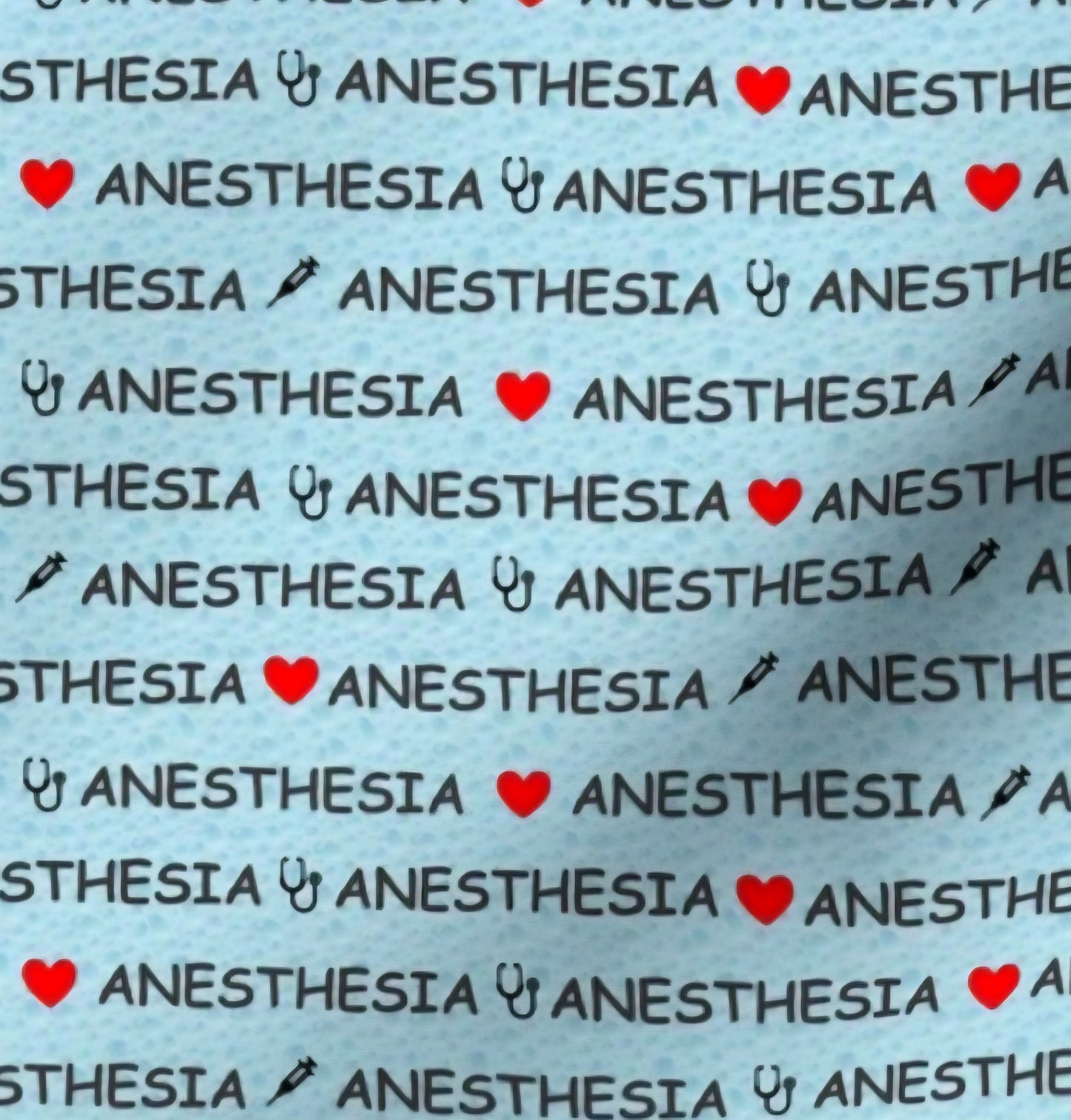 Heart Anesthesia Scrub Caps