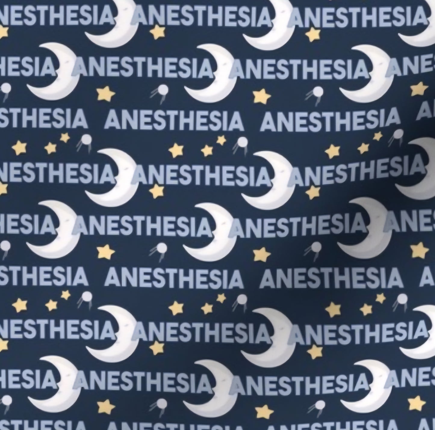 Anesthesia Moon Scrub Caps
