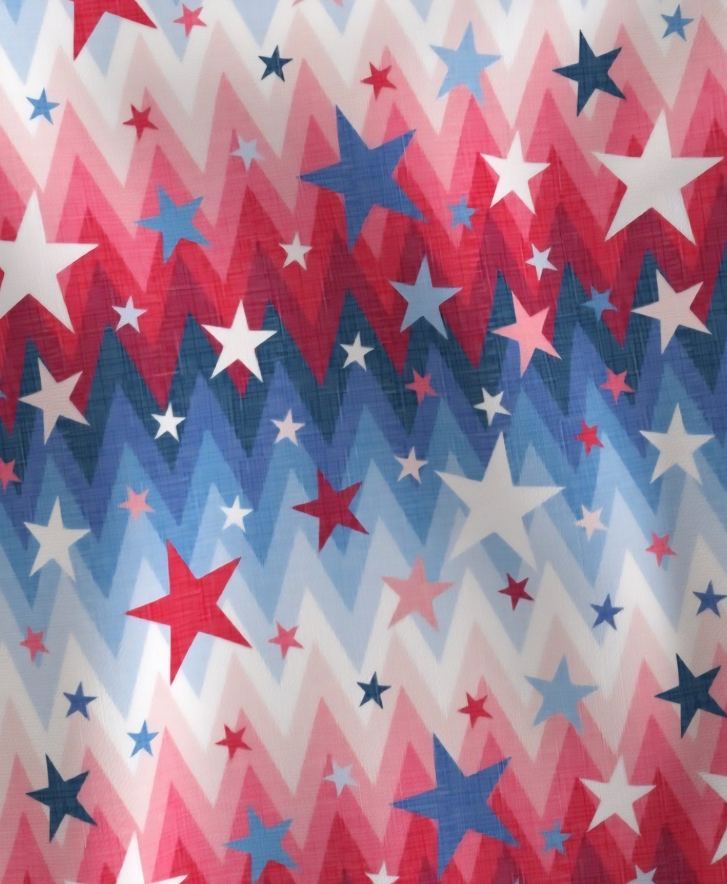 Stars And Stripes Scrub Caps Ombre