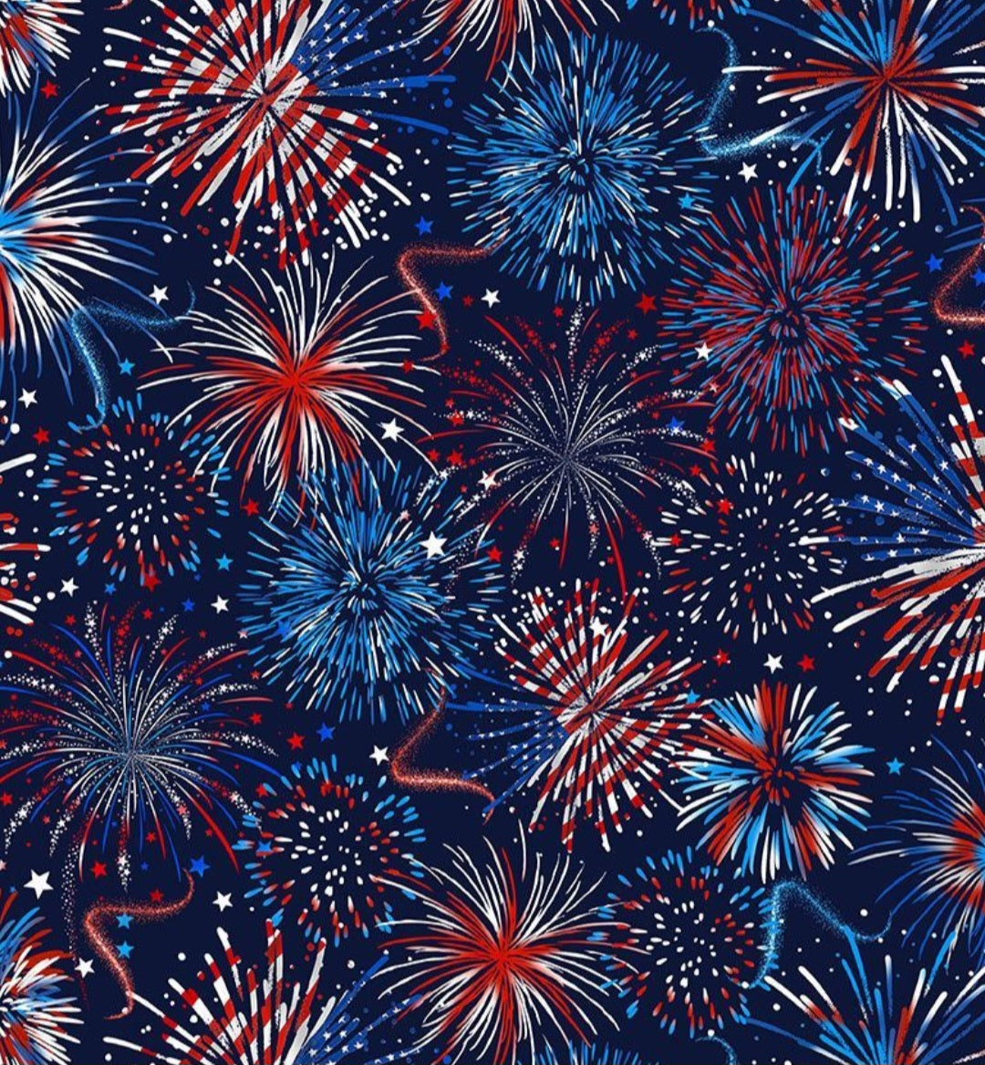 Stars and Stripes Scrub Caps