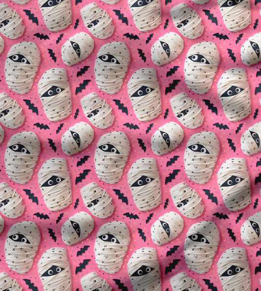 Bats and Mummies Scrub Caps