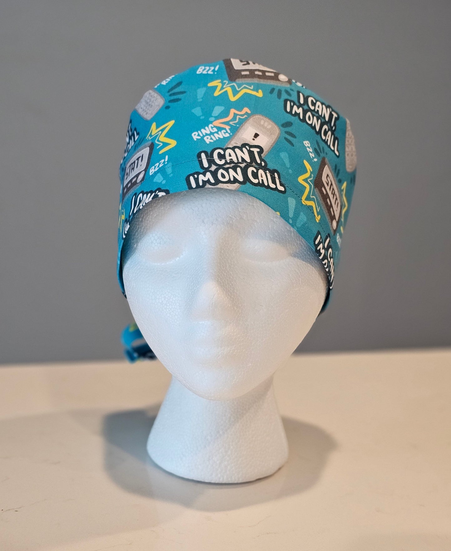 I Can't I'm On Call Scrub Caps