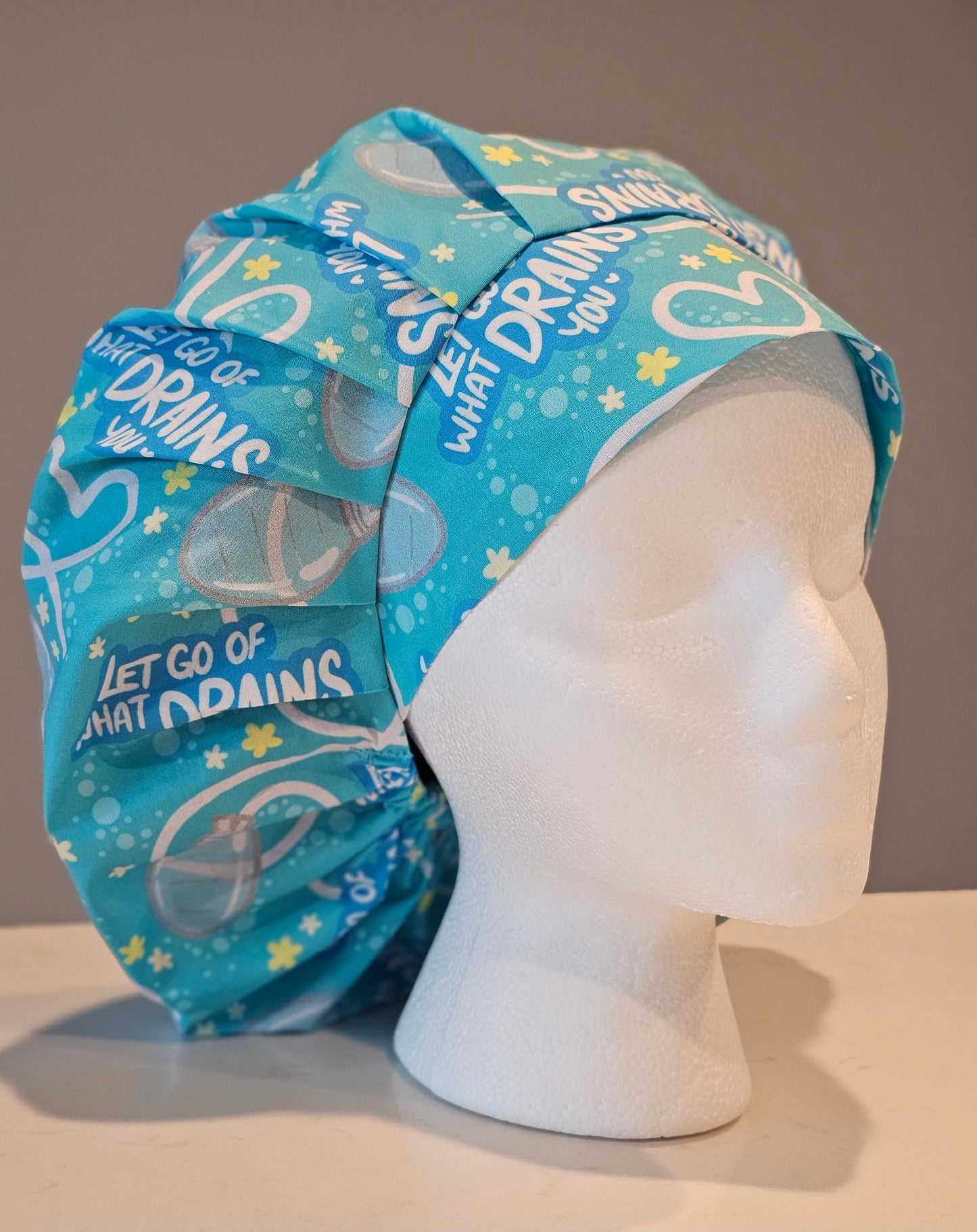 Let Go Of What Drains You Scrub Caps