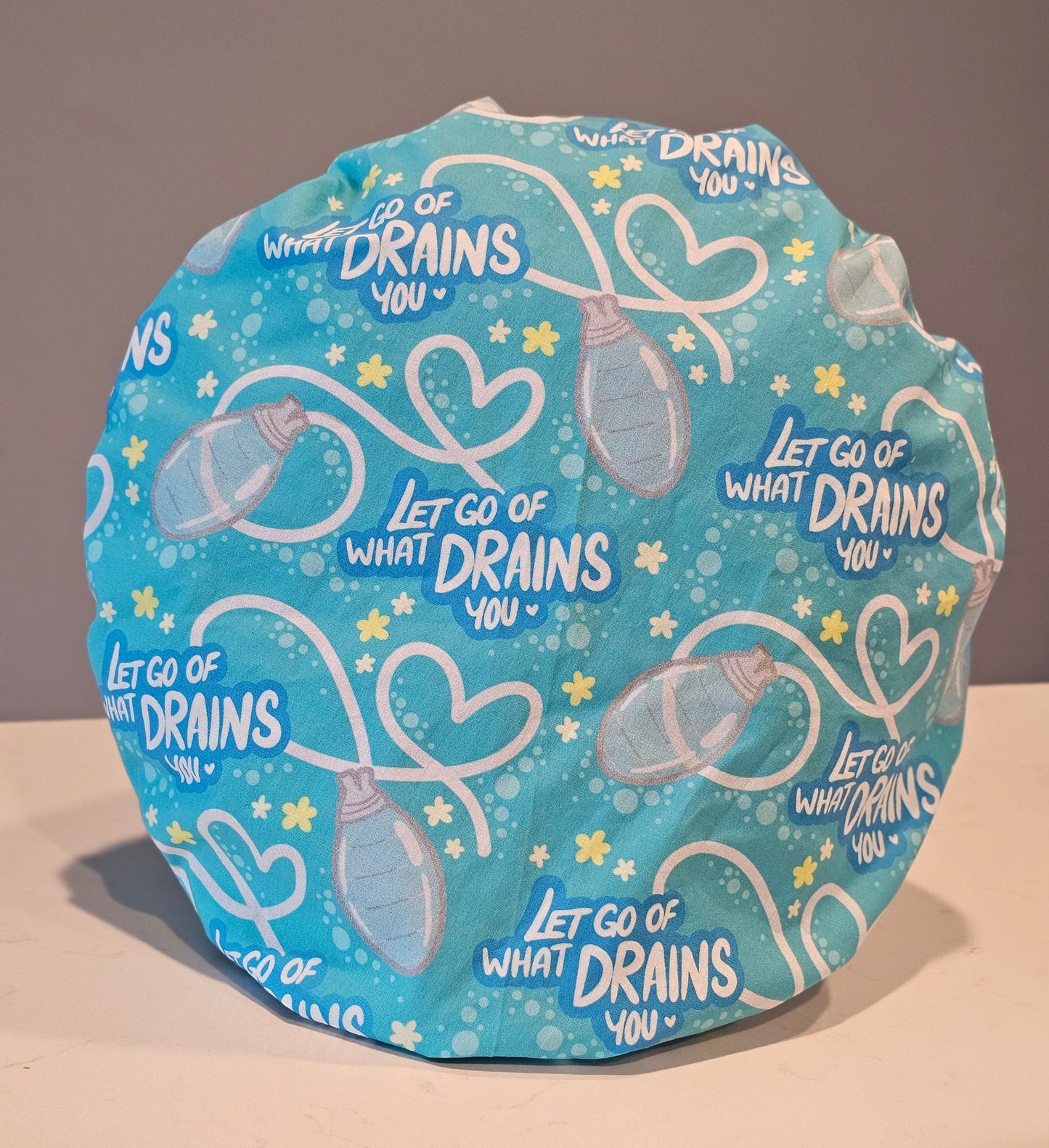 Let Go Of What Drains You Scrub Caps