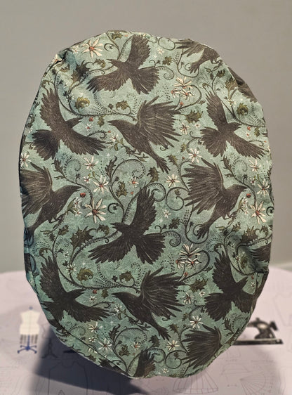 Mystic Crows Halloween Scrub Caps