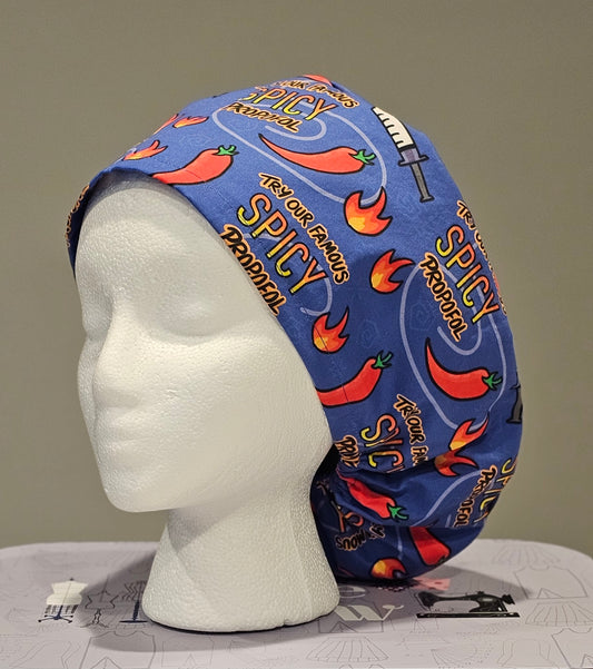 Spicy Anesthesia Scrub Caps