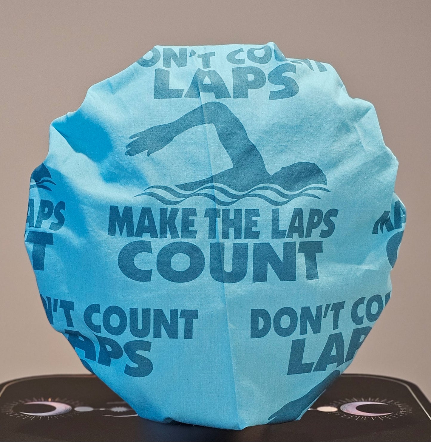 Don't Count The Laps Scrub Caps