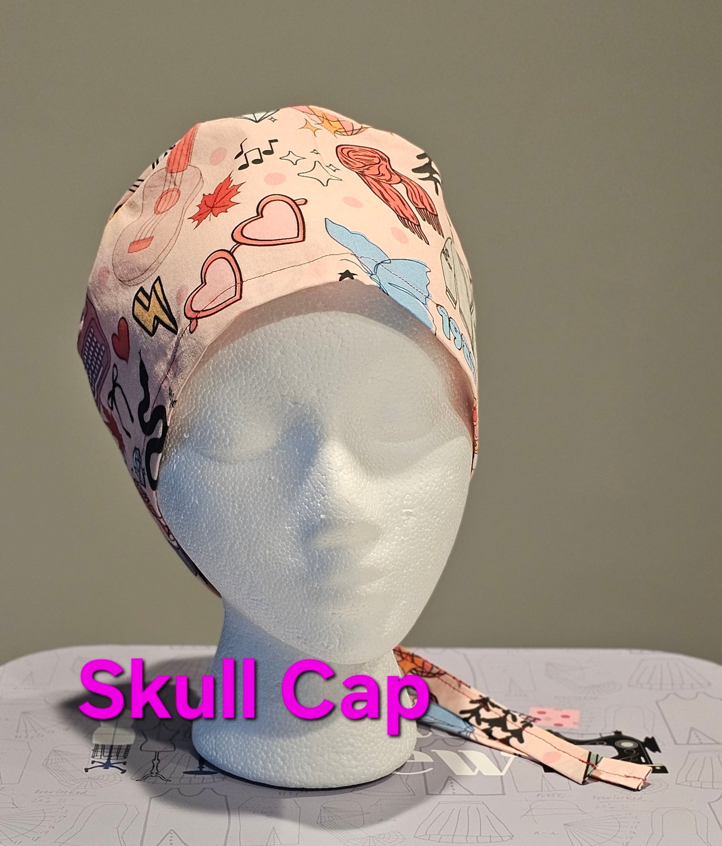 Watercolor Butterfly Scrub Caps