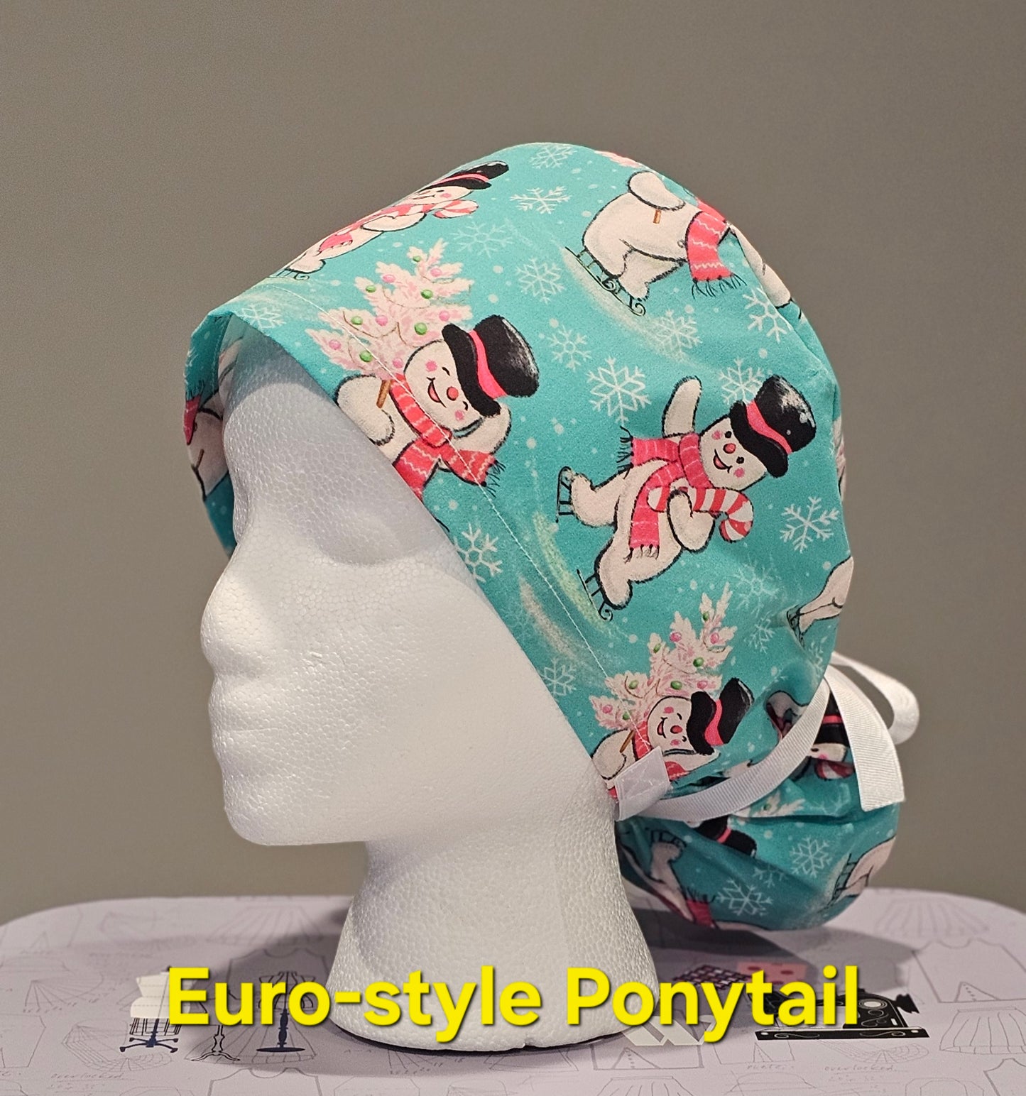 Watercolor Butterfly Scrub Caps