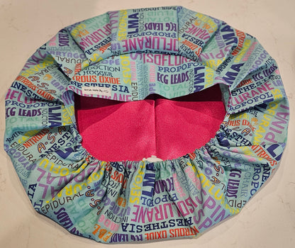 Anesthesia 1 Light Blue Scrub Caps