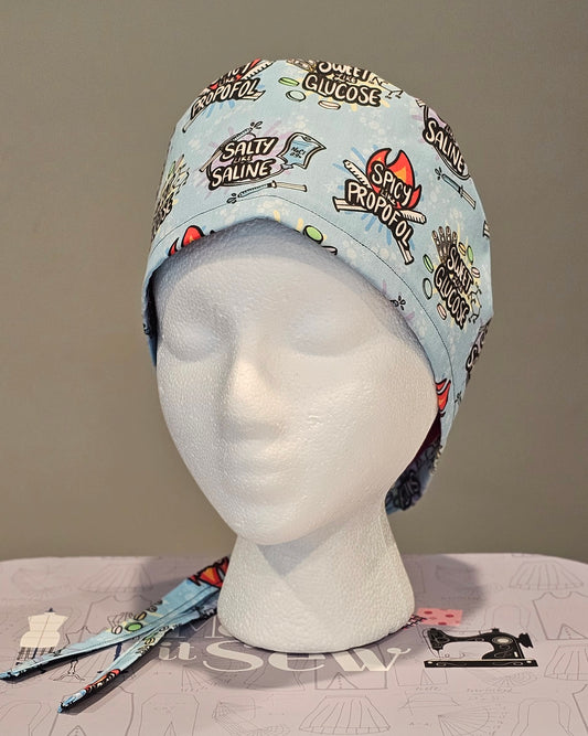 Sweet Salty and Spicy Anesthesia Scrub Caps