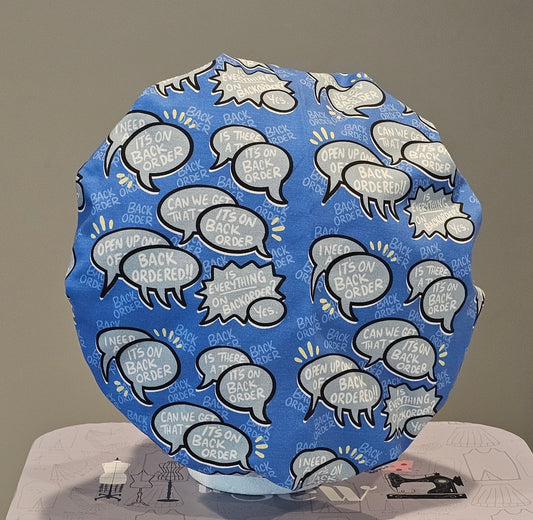 It's On Backorder Scrub Caps