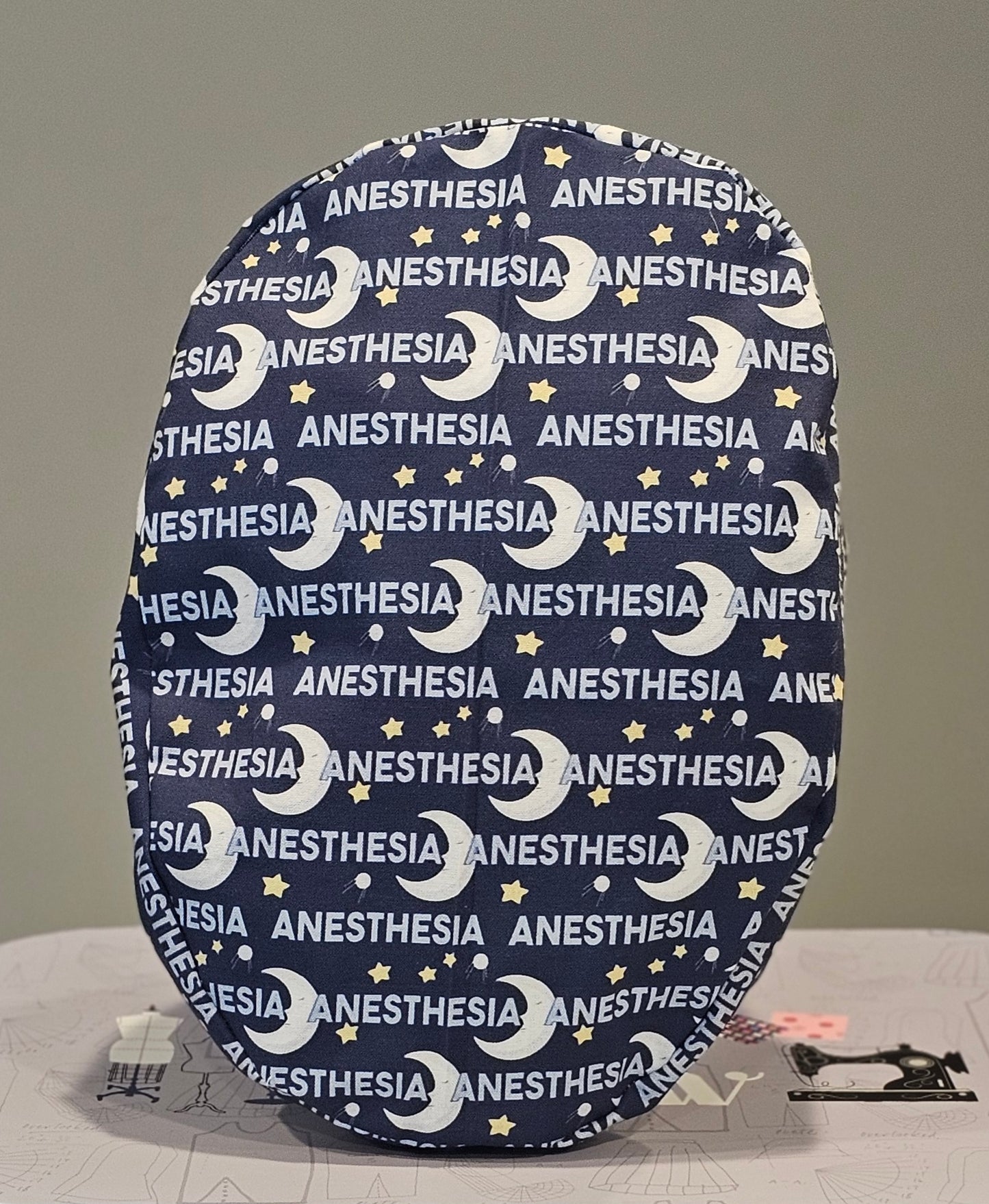 Anesthesia Moon Scrub Caps