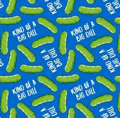 Kind Of A Big Dill Scrub Caps