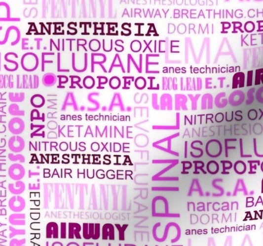 Anesthesia 2 Pink Scrub Caps