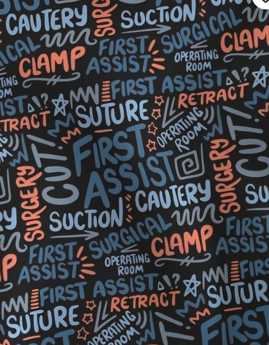 Surgical First Assist Scrub Caps