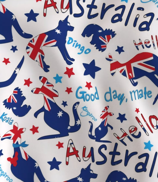 Hello Australia Scrub Caps