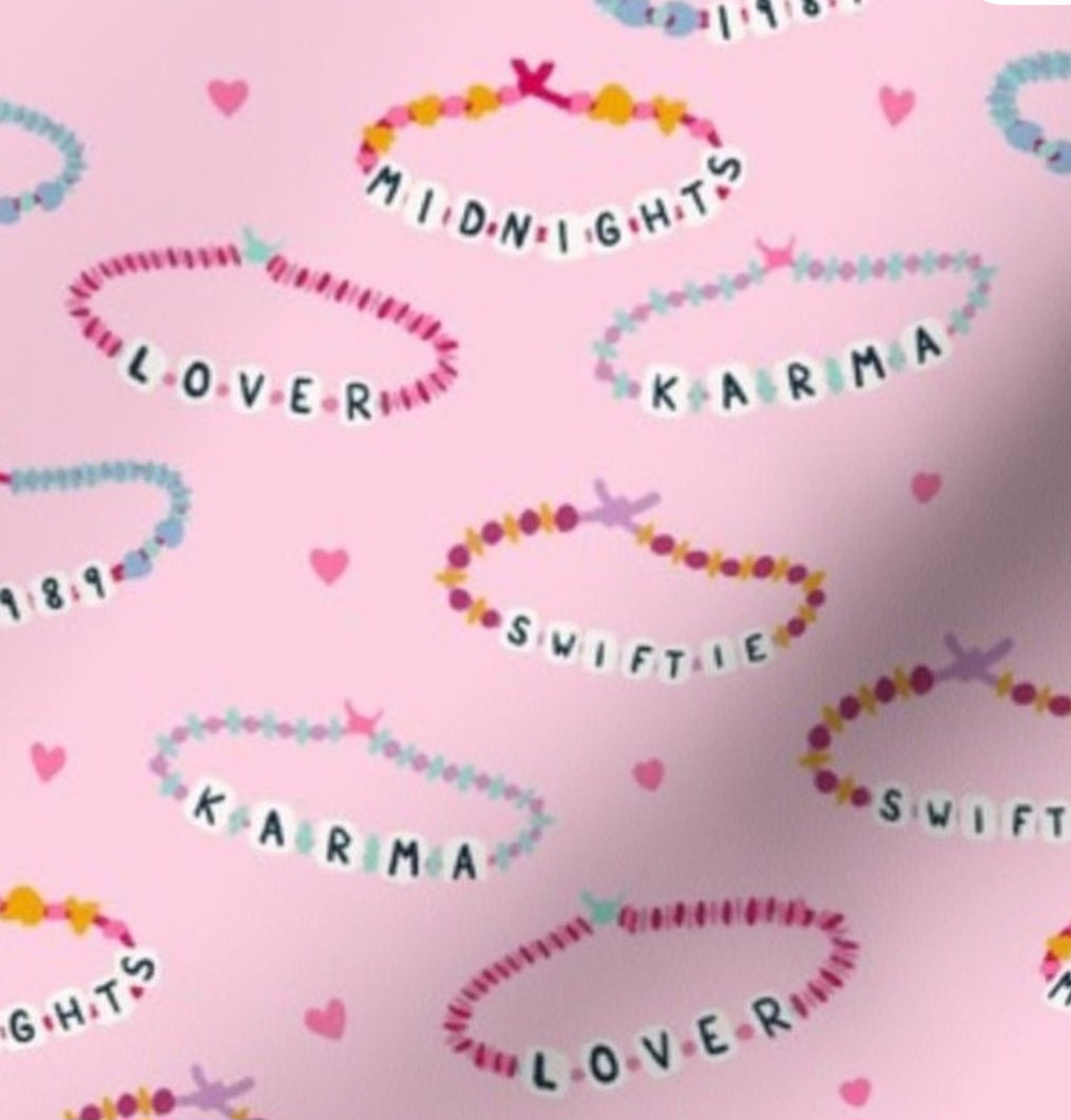 Friendship Bracelets Swifty Scrub Caps
