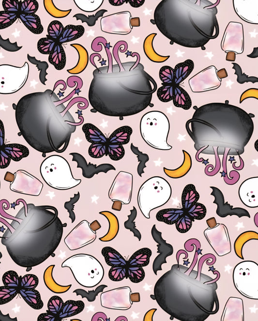 Hocus Pocus Scrub Caps