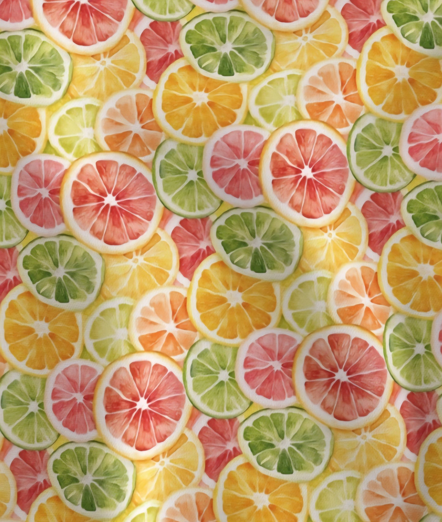 Lemon Lime Slices Scrub Caps