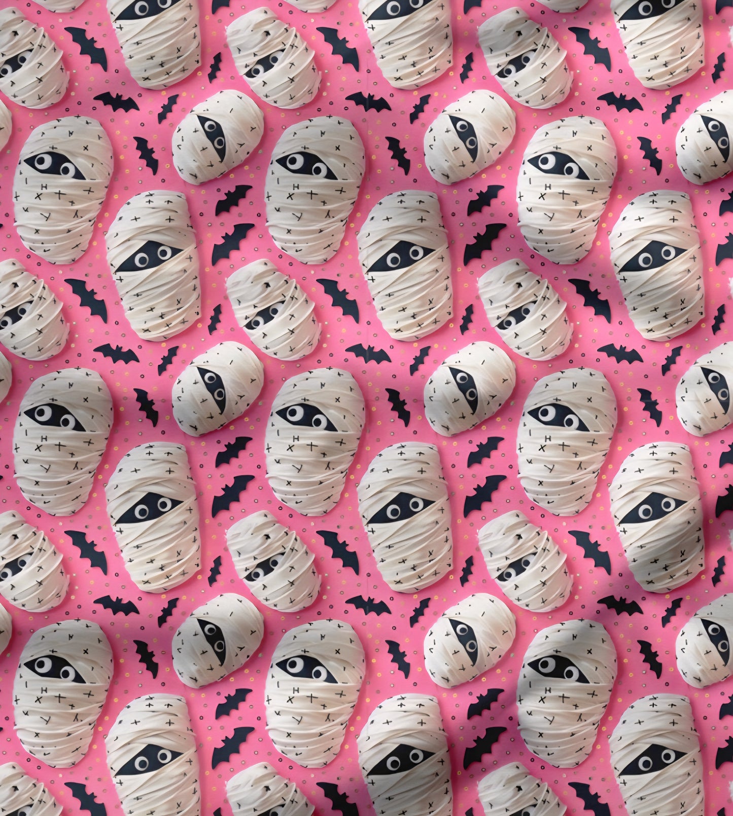 Bats and Mummies Scrub Caps