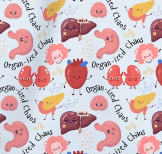 Organ-ized Chaos Scrub Caps