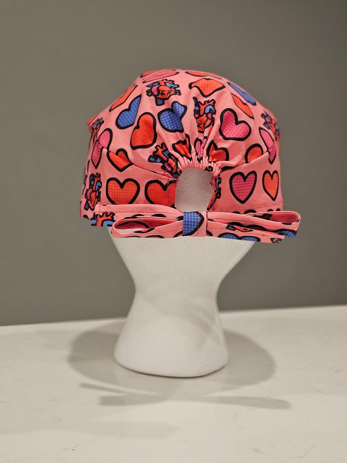 Open Heart Scrub Hats