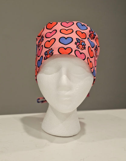 Open Heart Scrub Hats