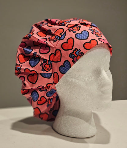 Open Heart Scrub Hats