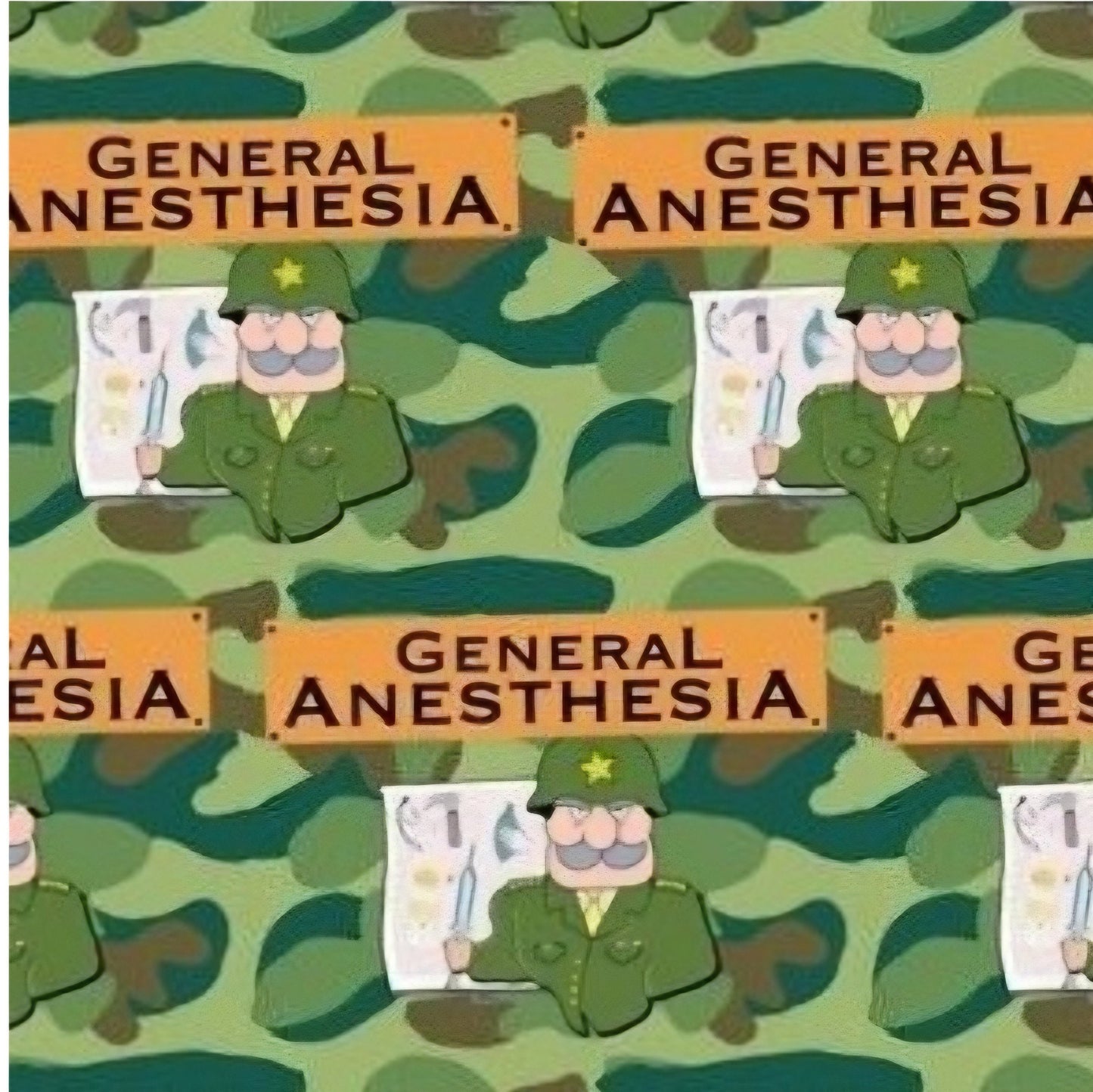 General Anesthesia Scrub Caps