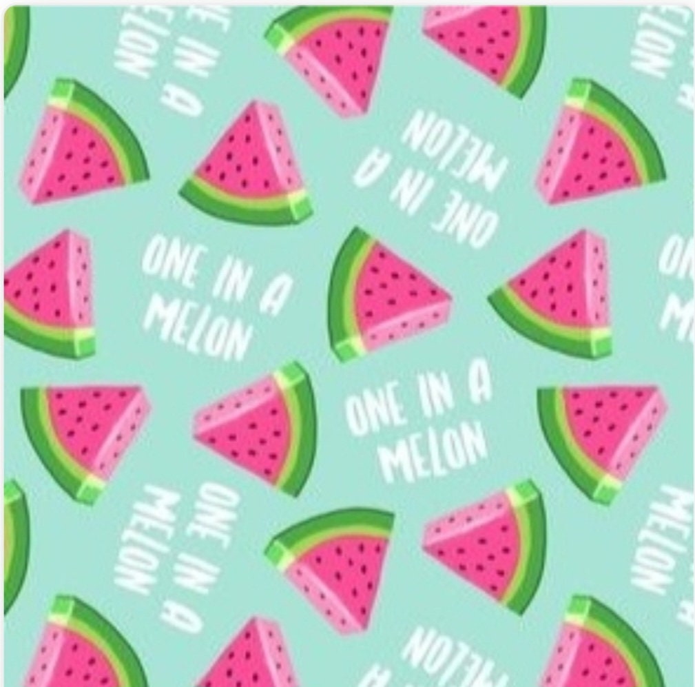 One In a Melon Scrub Caps