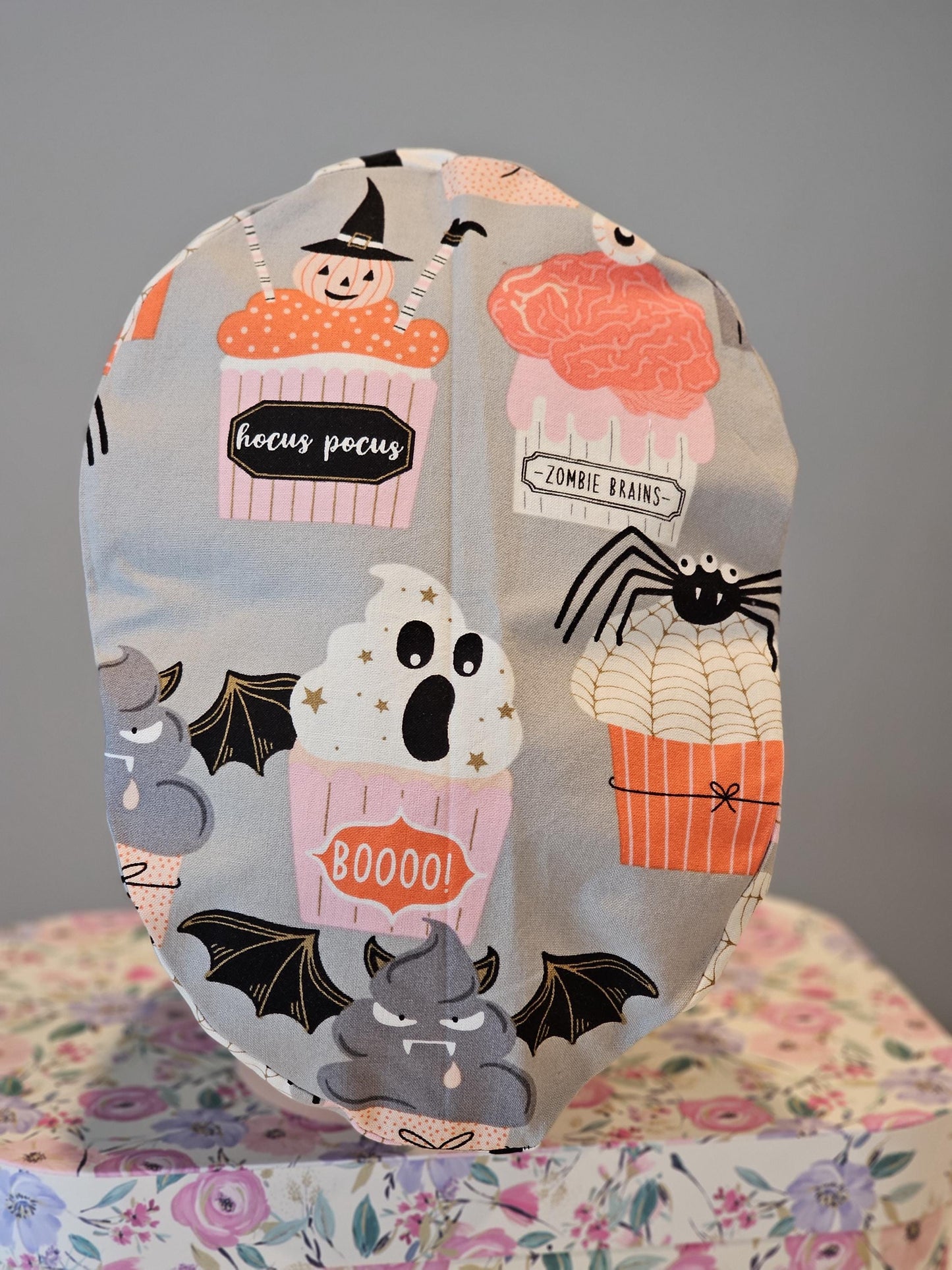 Alexander Henry Boo Bakes Halloween Scrub Caps