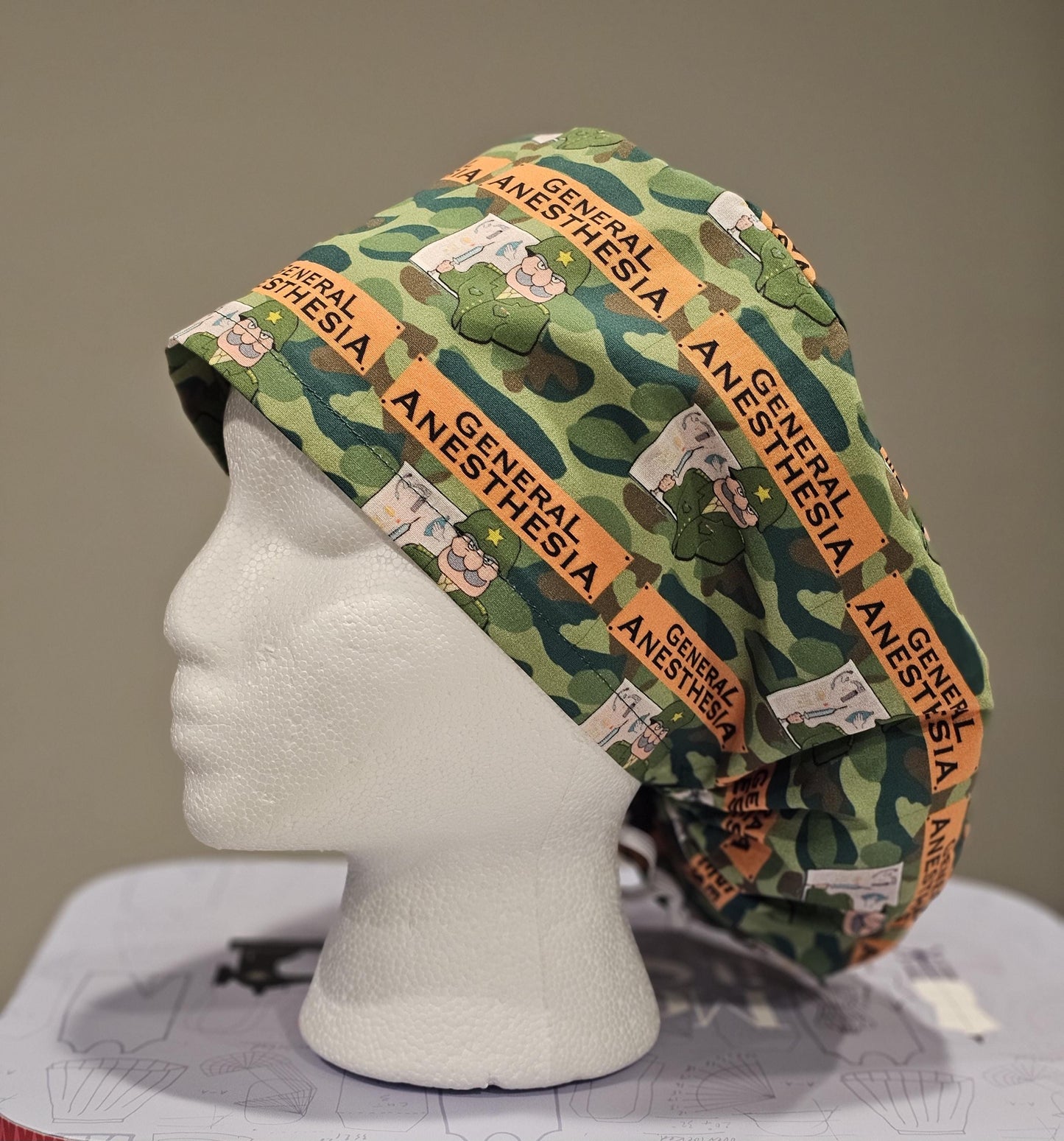 General Anesthesia Scrub Caps