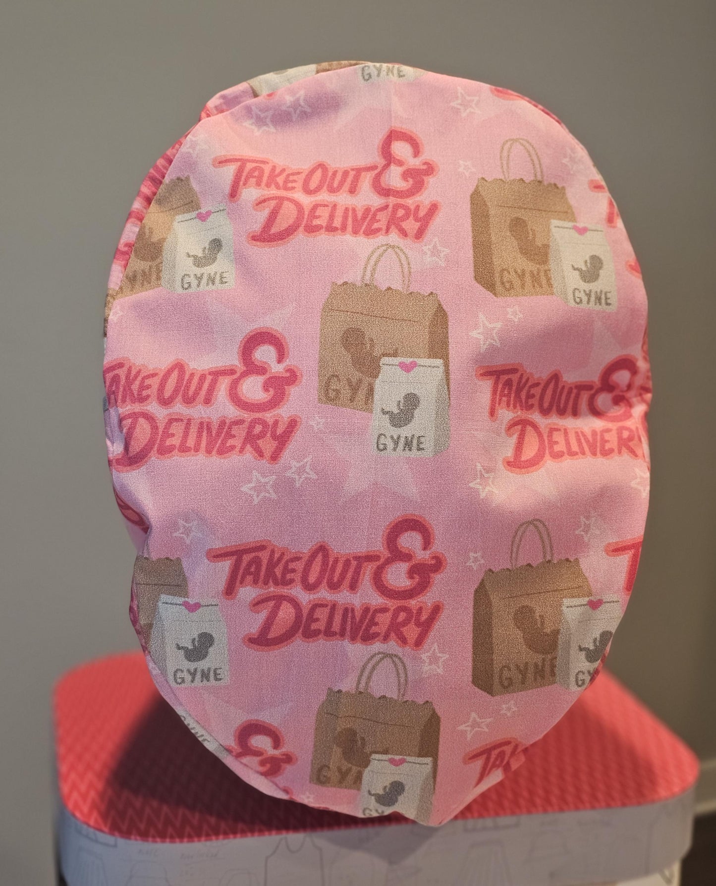 Take Out and Delivery Scrub Caps