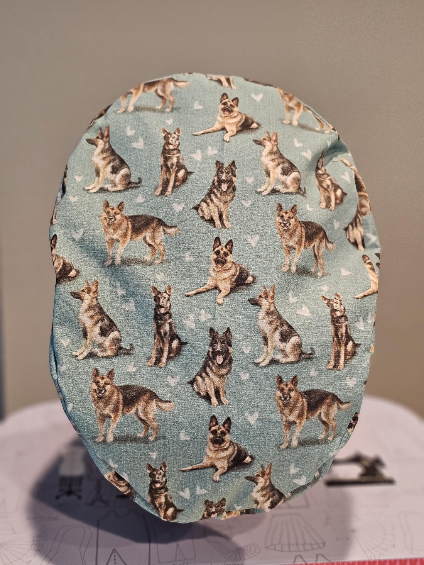 German Shepherd Scrub Caps