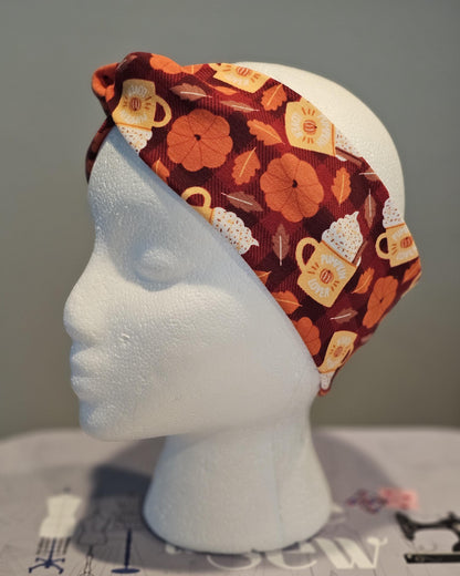 Pumpkin Spice Twist Headband