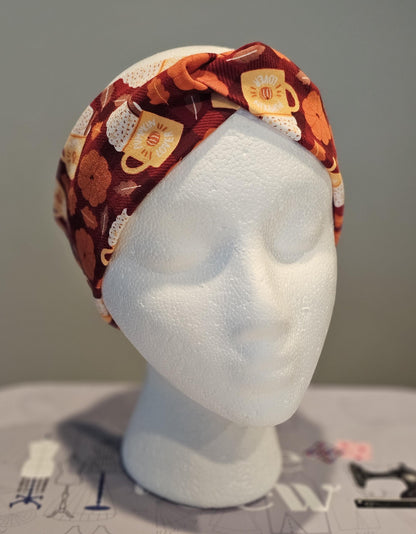 Pumpkin Spice Twist Headband