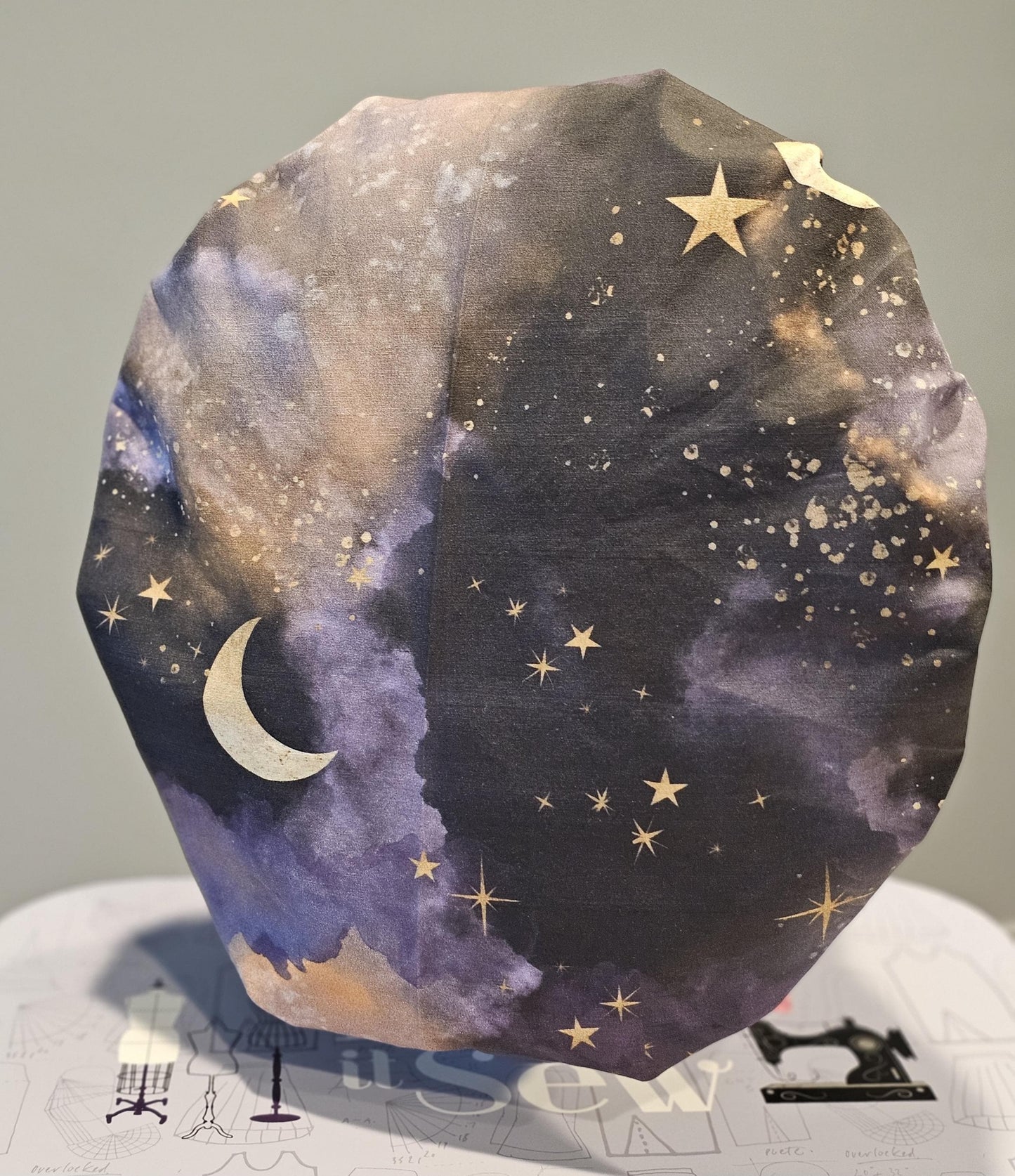 Moonlight Magical Galaxy Scrub Caps